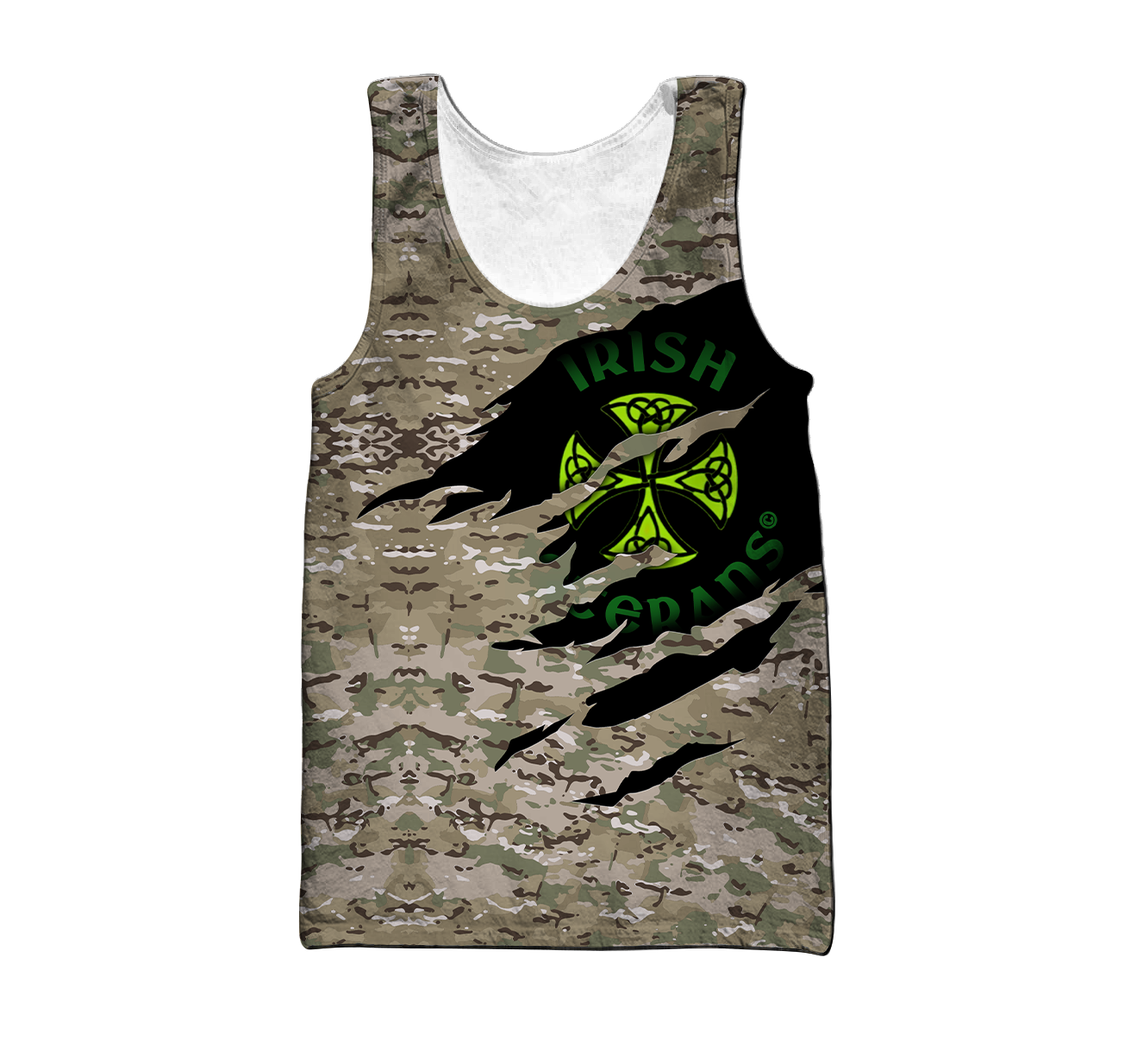 Irish Veterans 3D Hoodie Shirt For Men And Women