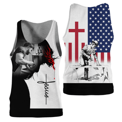 Premium Jesus Carpenter 3D All Over Printed Unisex