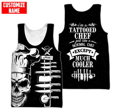 Custom Name Master Chef 3D All Over Printed Unisex Shirts