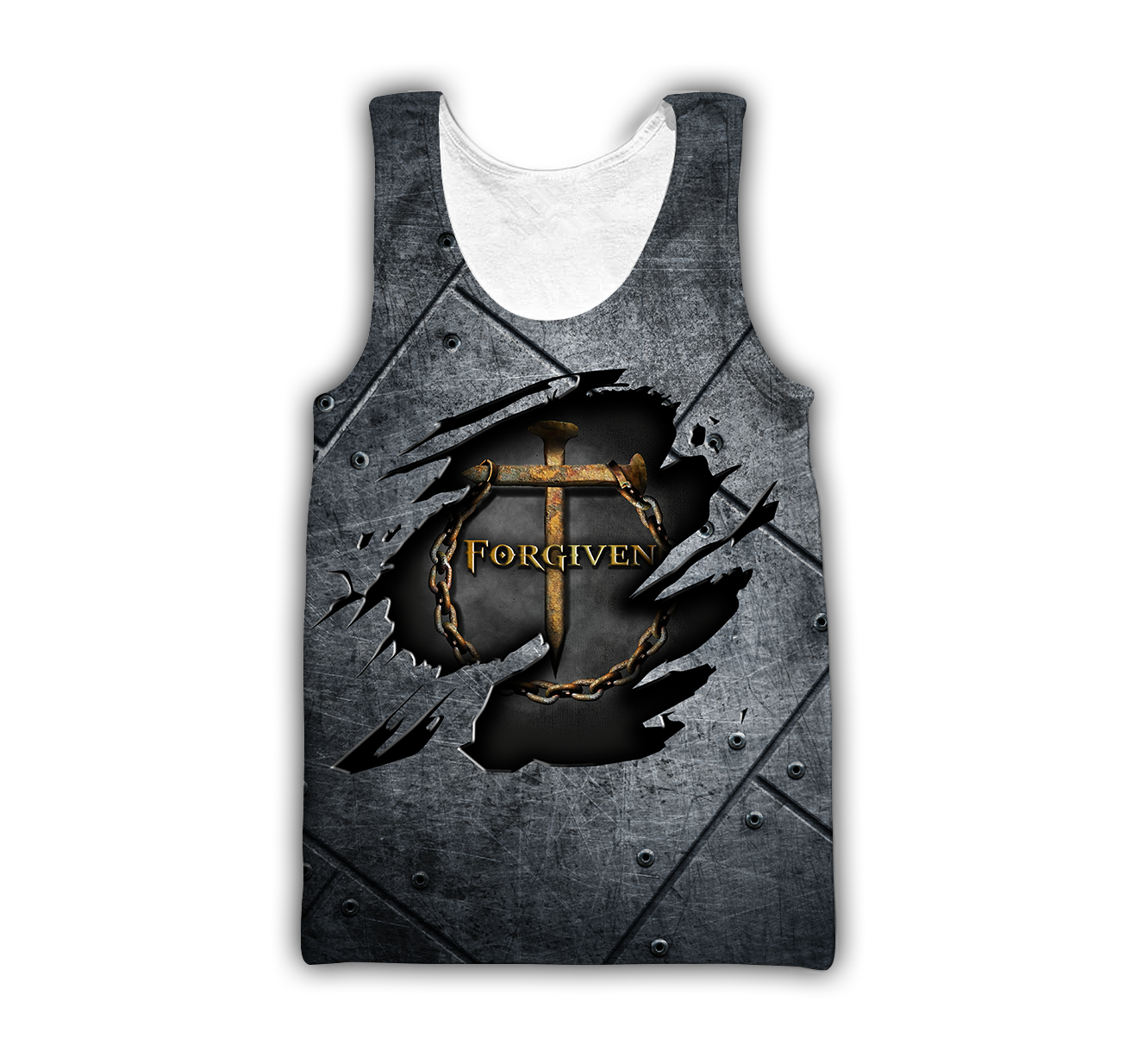 Faith in God Forgiven - Christian - 3D All Over Printed Style for Men and Women