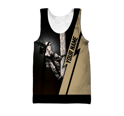 Customize Name Electrician Hoodie For Men And Women MH06052104