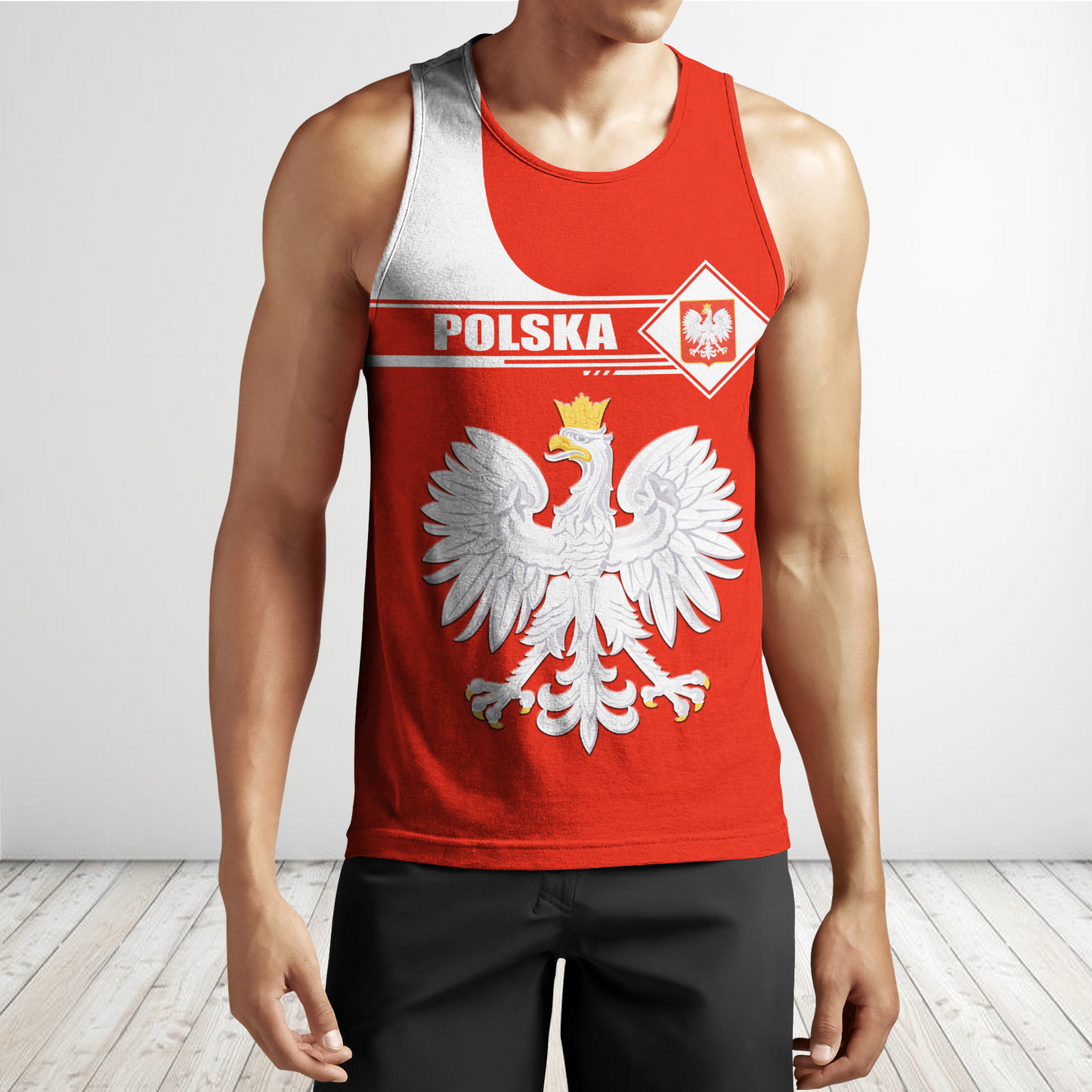 Personalized Polska 3D All Over Printed Unisex Hoodie Old