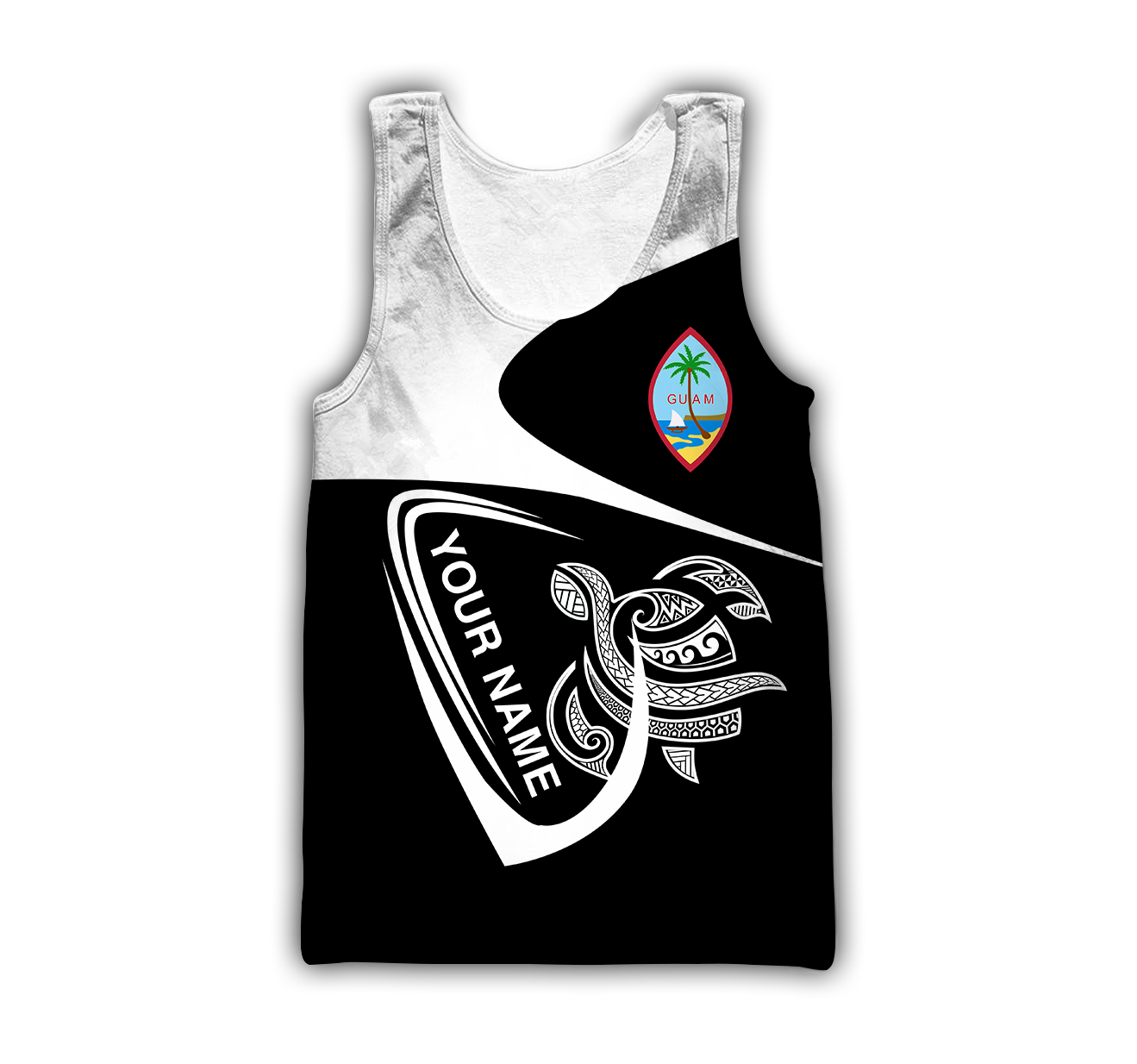 Premium Unisex Hoodie Polynesian Guam Custom Name ML