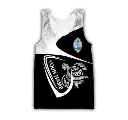 Premium Unisex Hoodie Polynesian Guam Custom Name ML