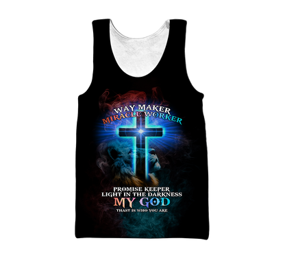Jesus 3D All Over Printed Unisex Hoodie
