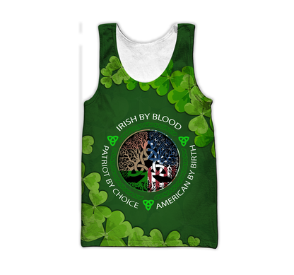 Premium Irish Saint Patrick's Day 3D All Over Printed Unisex Shirts