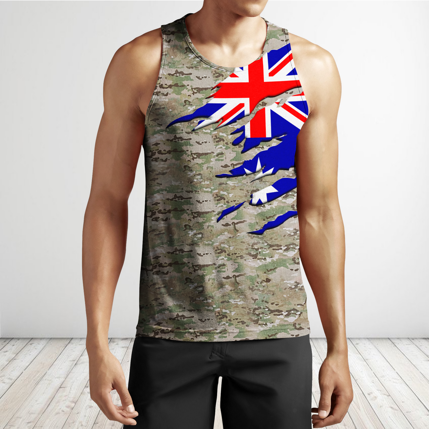 Tmarc Tee Remembrance Australia in my heart Camo 3D print shirts