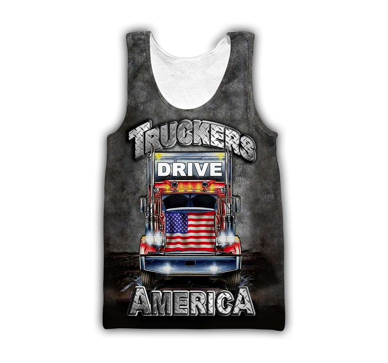 Premium Trucker Personalized Name 3D All Over Printed Unisex Shirts