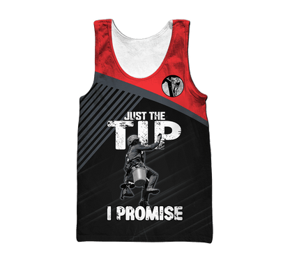 Premium 3D Printed Window Cleaner Shirt Just The Tip MEI