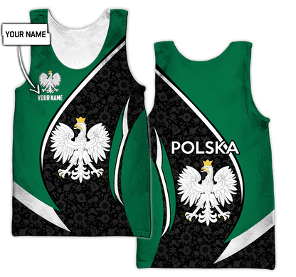 Personalized Polska 3D All Over Printed Unisex Hoodie