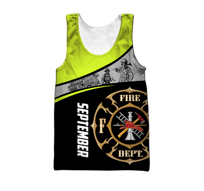 September Firefighter Hoodie For Men And Women MH28012121