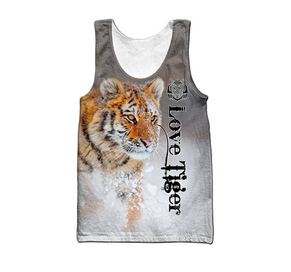 Tiger 3D All Over Printed Unisex Shirts