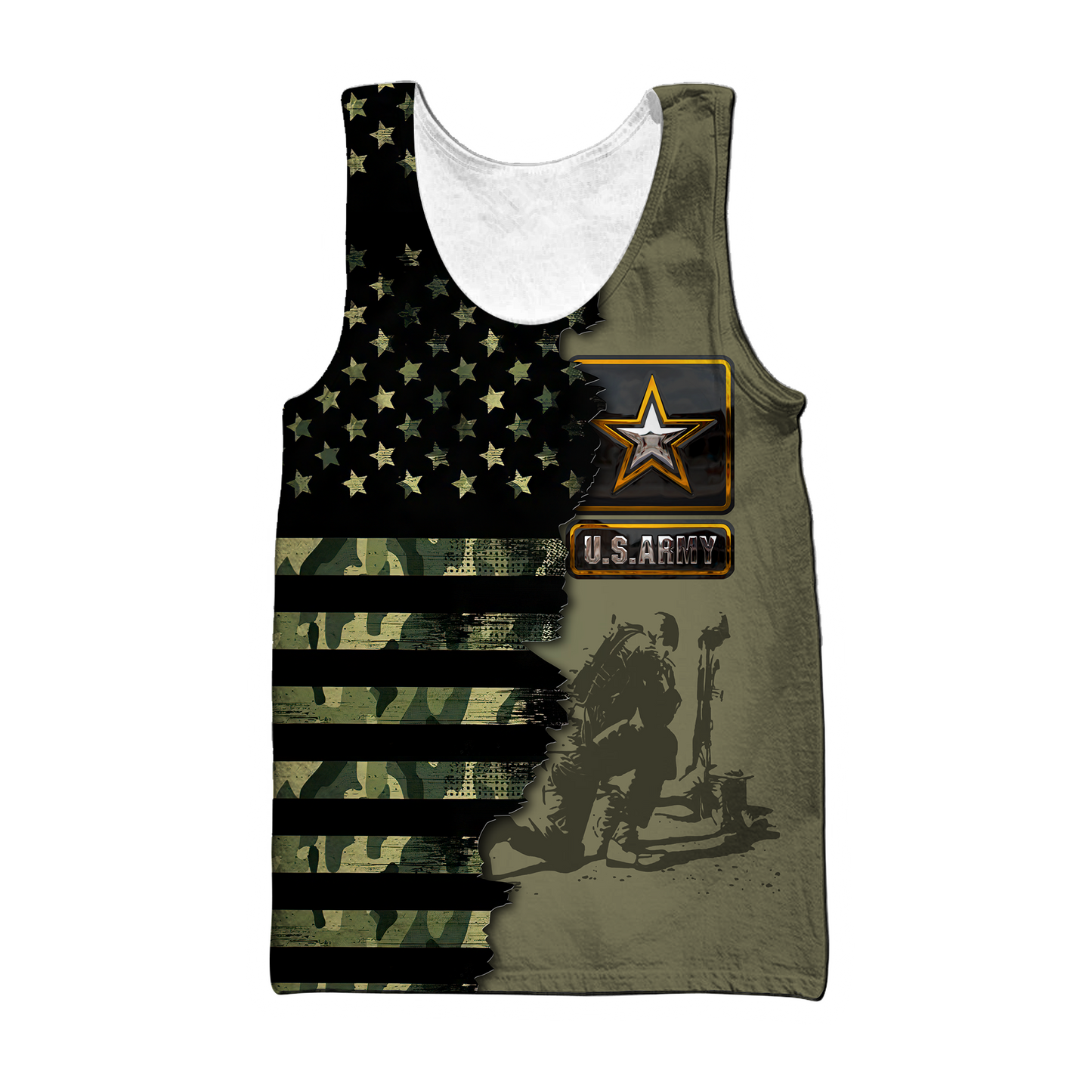 Personalized Name US Army Veteran 3D All Over Printed Shirts