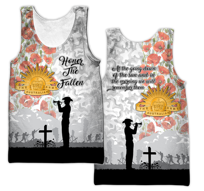 Lest We Forget Anzac Day 3D All Over Printed