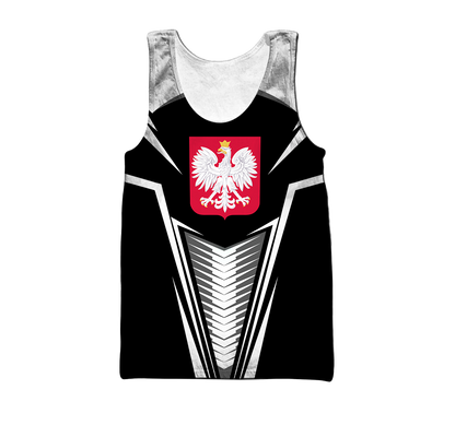 Personalized Polska 3D All Over Printed Unisex Hoodie