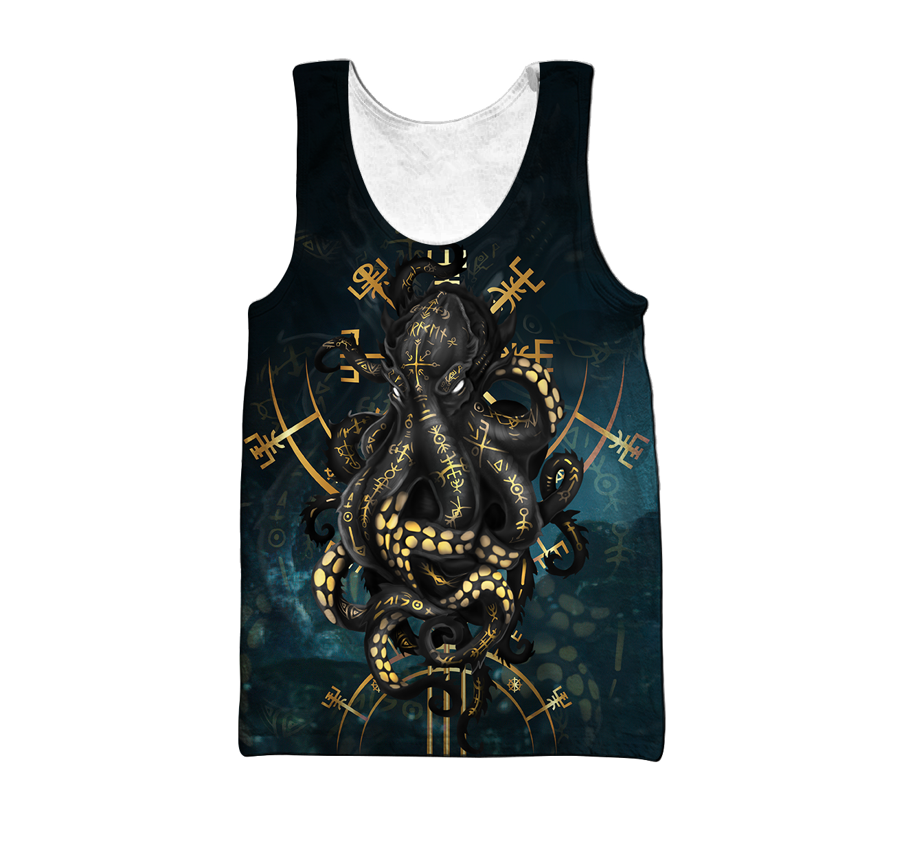 Premium Unisex Hoodie Kraken Octopus King of The Seven Seas III ML