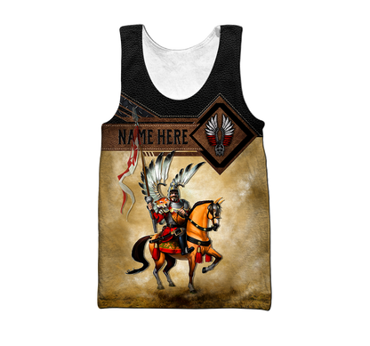 Premium Polish Winged Hussars 3D All Over Printed Shirts