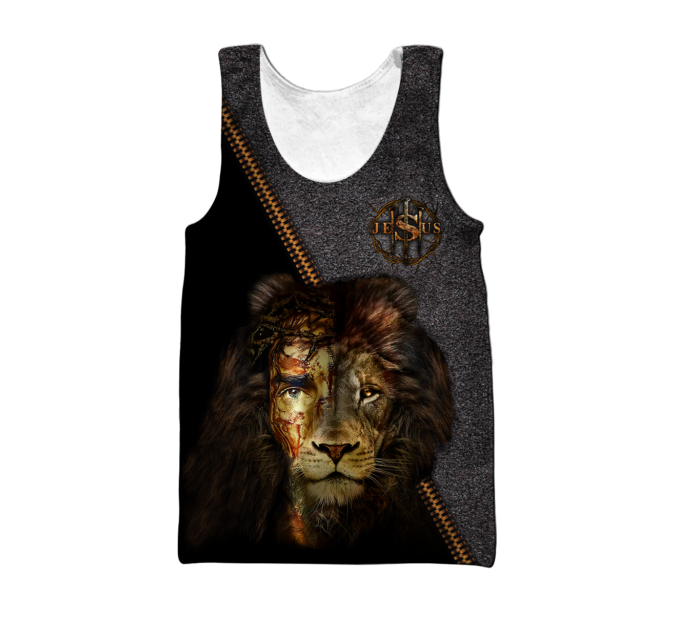 Faith in God Lion Jesus save -Christian - 3D All Over Printed Style for Men and Women