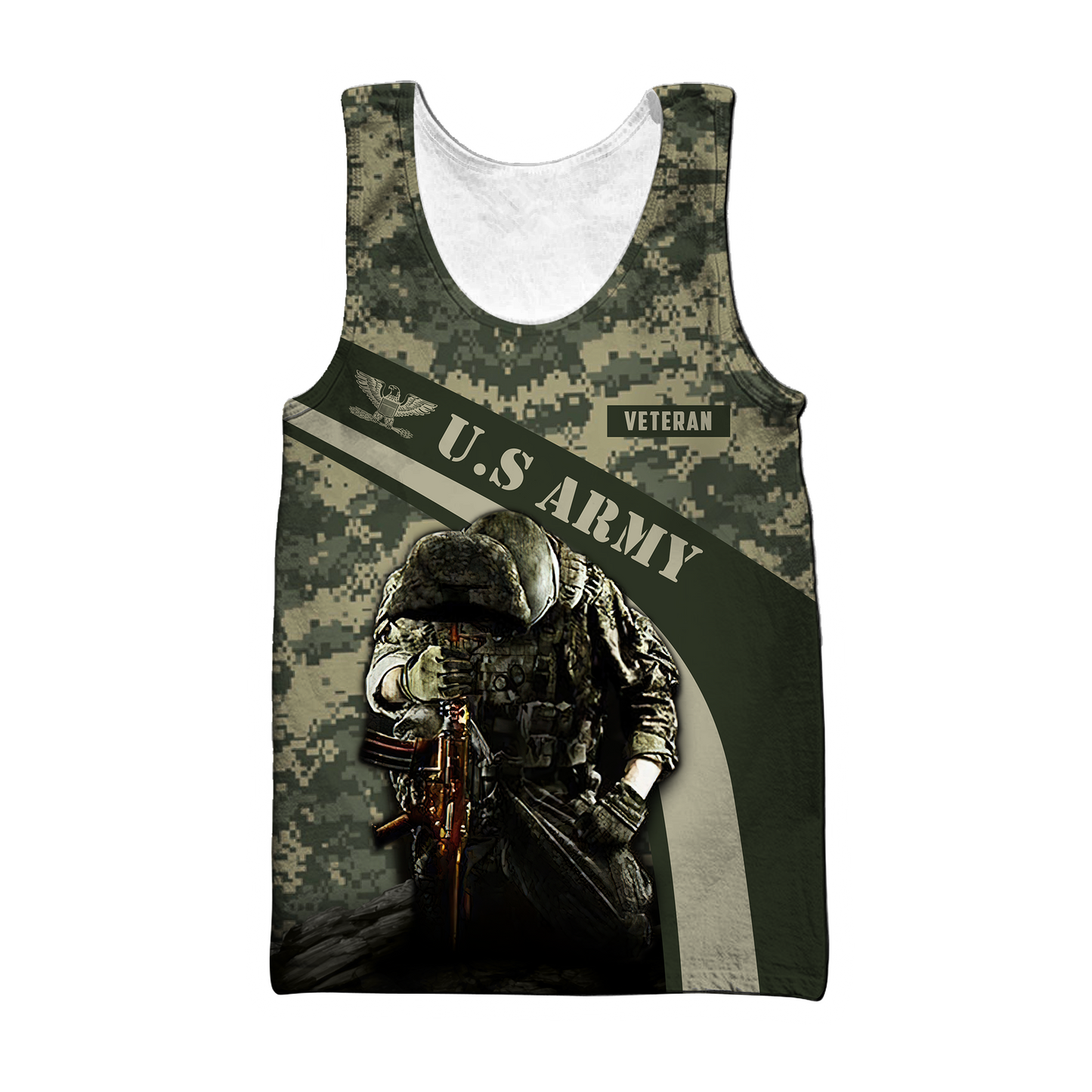 US Army Veteran 3D All Over Printed Shirts