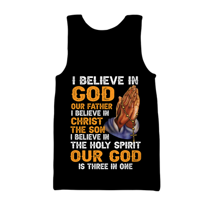 Faith in God Our Father - Christian - 3D All Over Printed Style for Men and Women