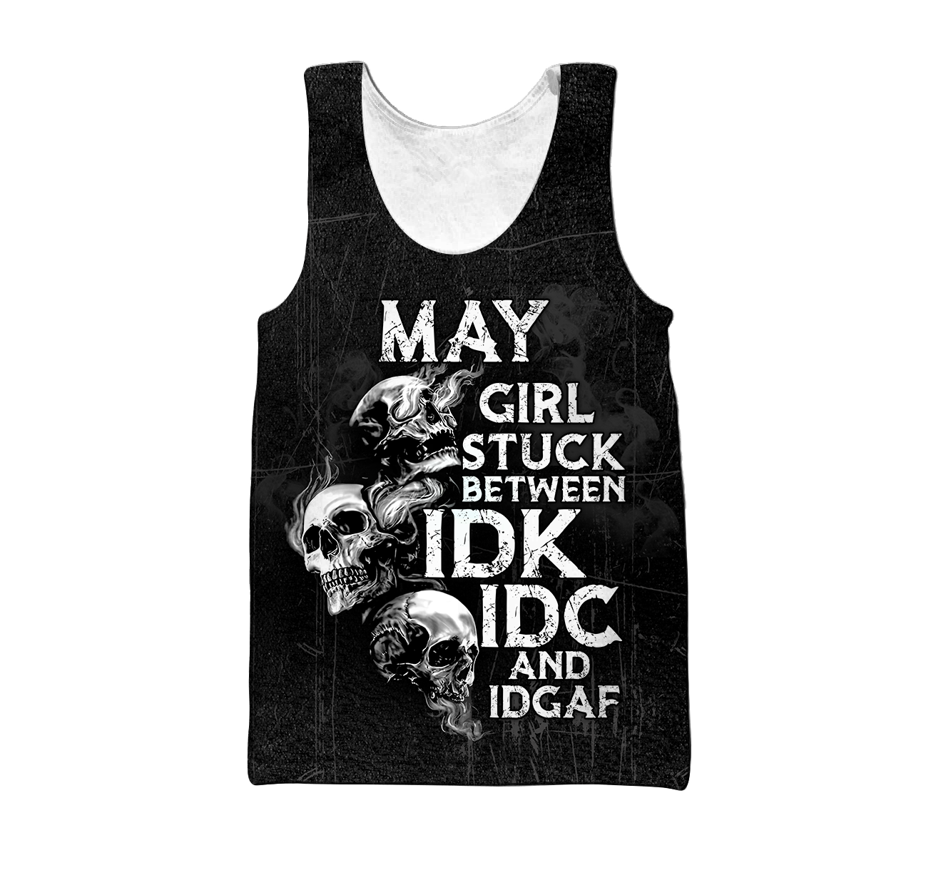 Customize Name Skull Hoodie For Men And Women TNA26042101
