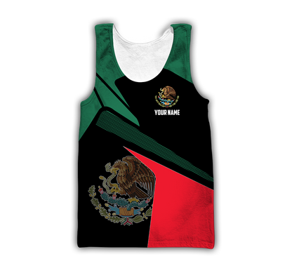 Personalized Mexico 3D All Over Printed Hoodie
