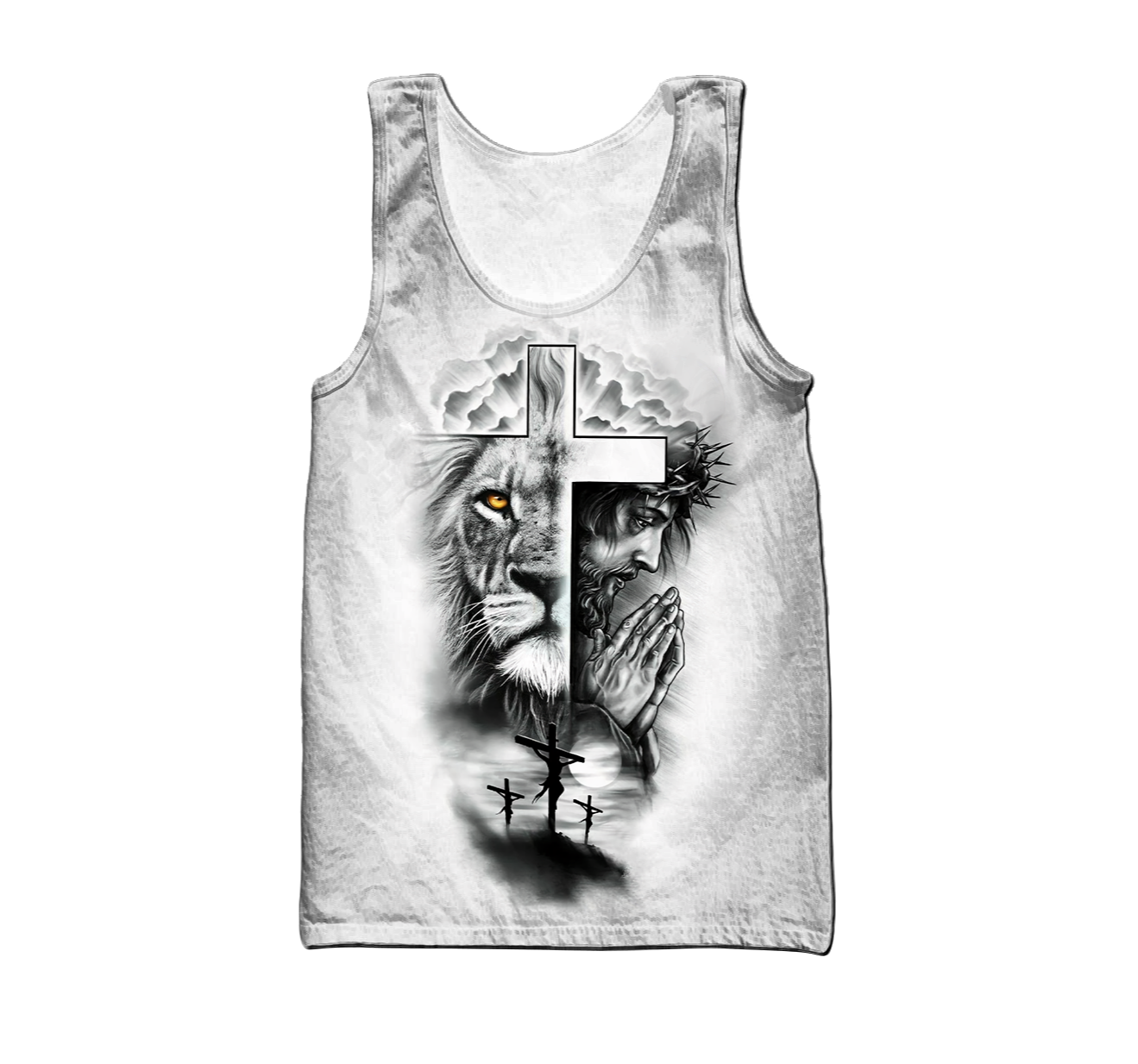 Lion God Tattoo Vibe - Christian - 3D All Over Printed Style for Men and Women