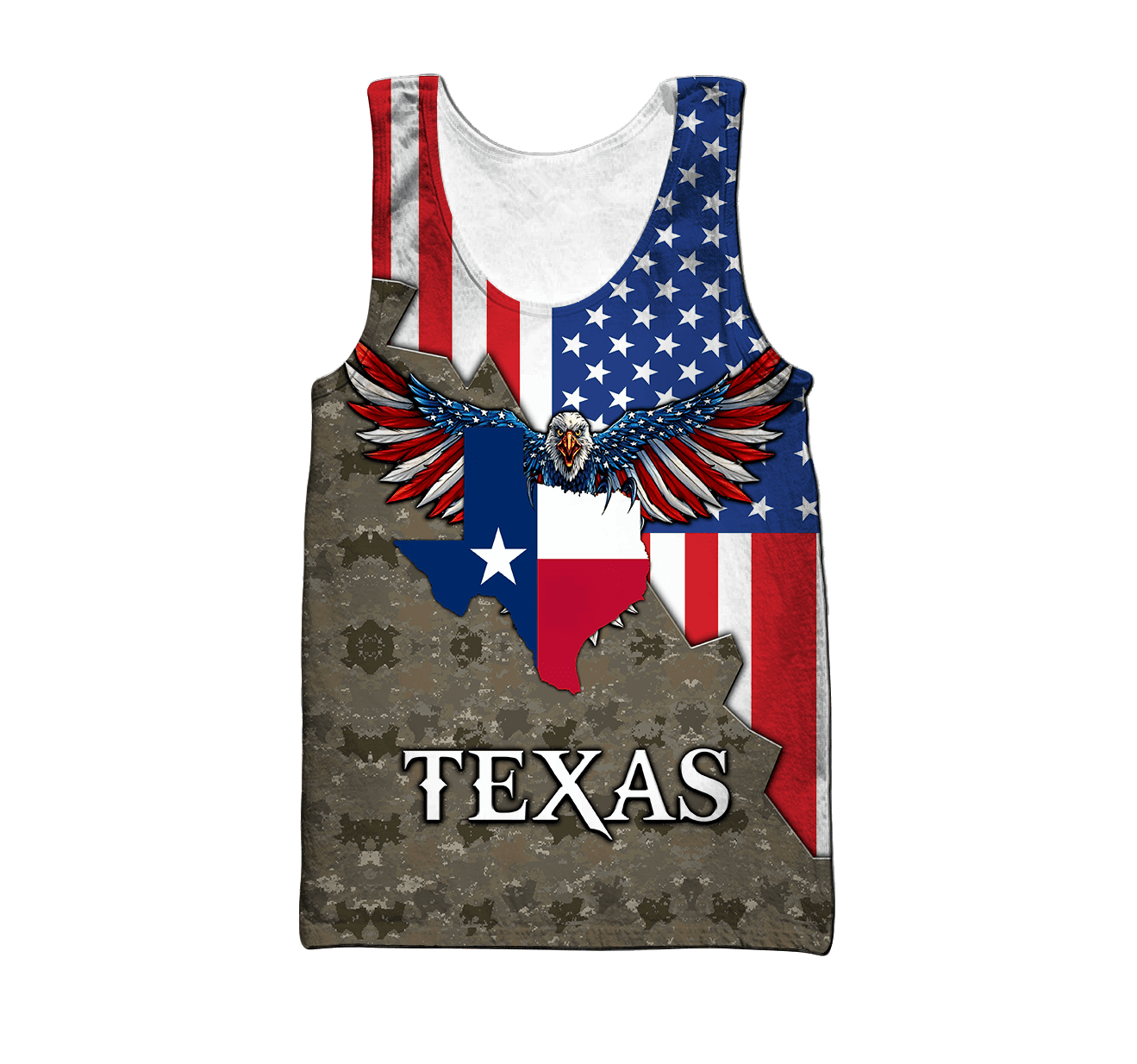 America Texas Personalize Unisex Hoodie ML