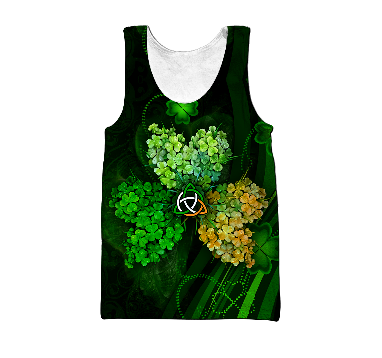 Premium Unisex Hoodie Irish St.Patrick Shamrock ML