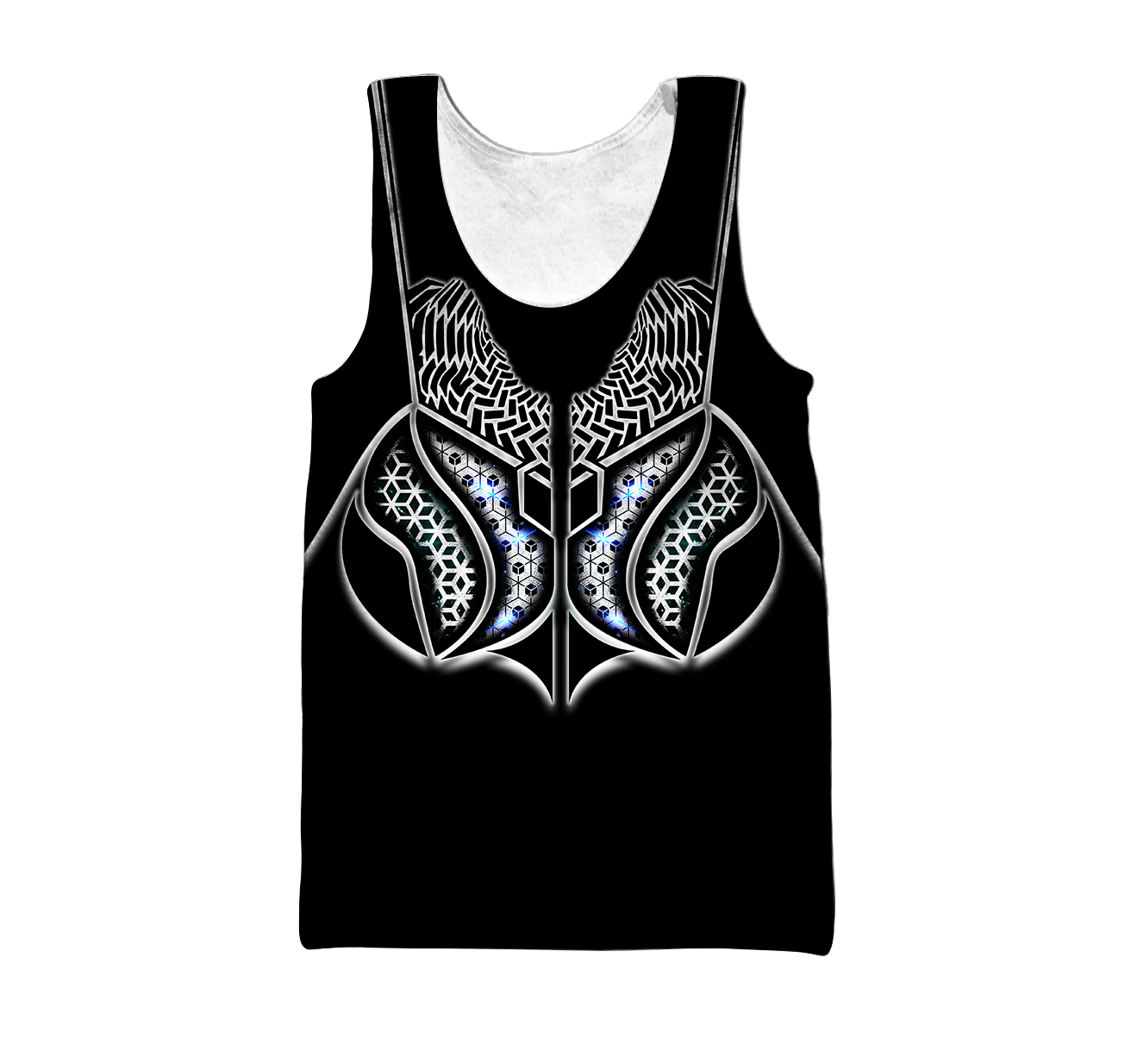 Premium Unisex Geometric Hoodie ML
