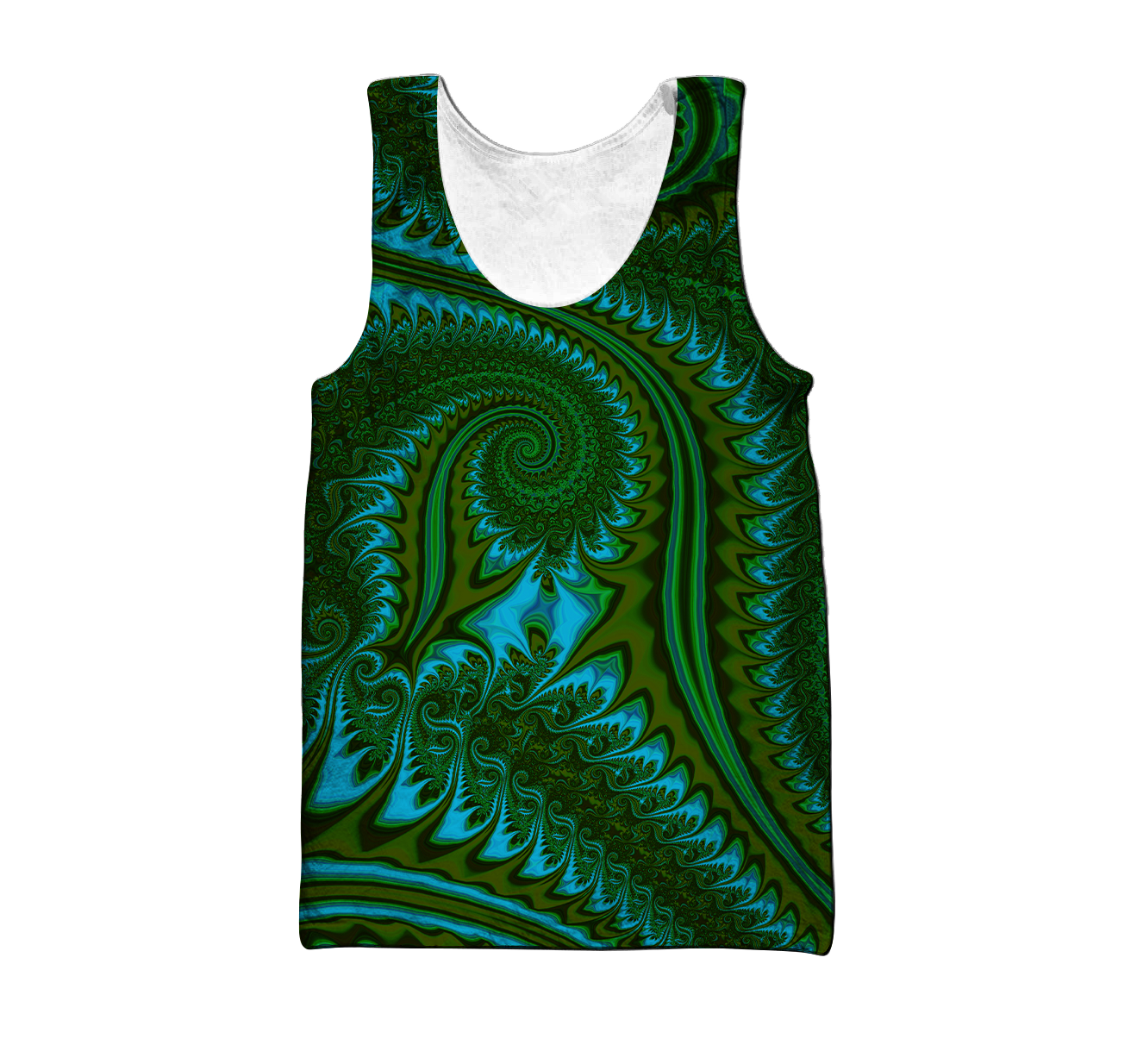 Premium Koru Fern 3D All Over Printed Unisex Shirts