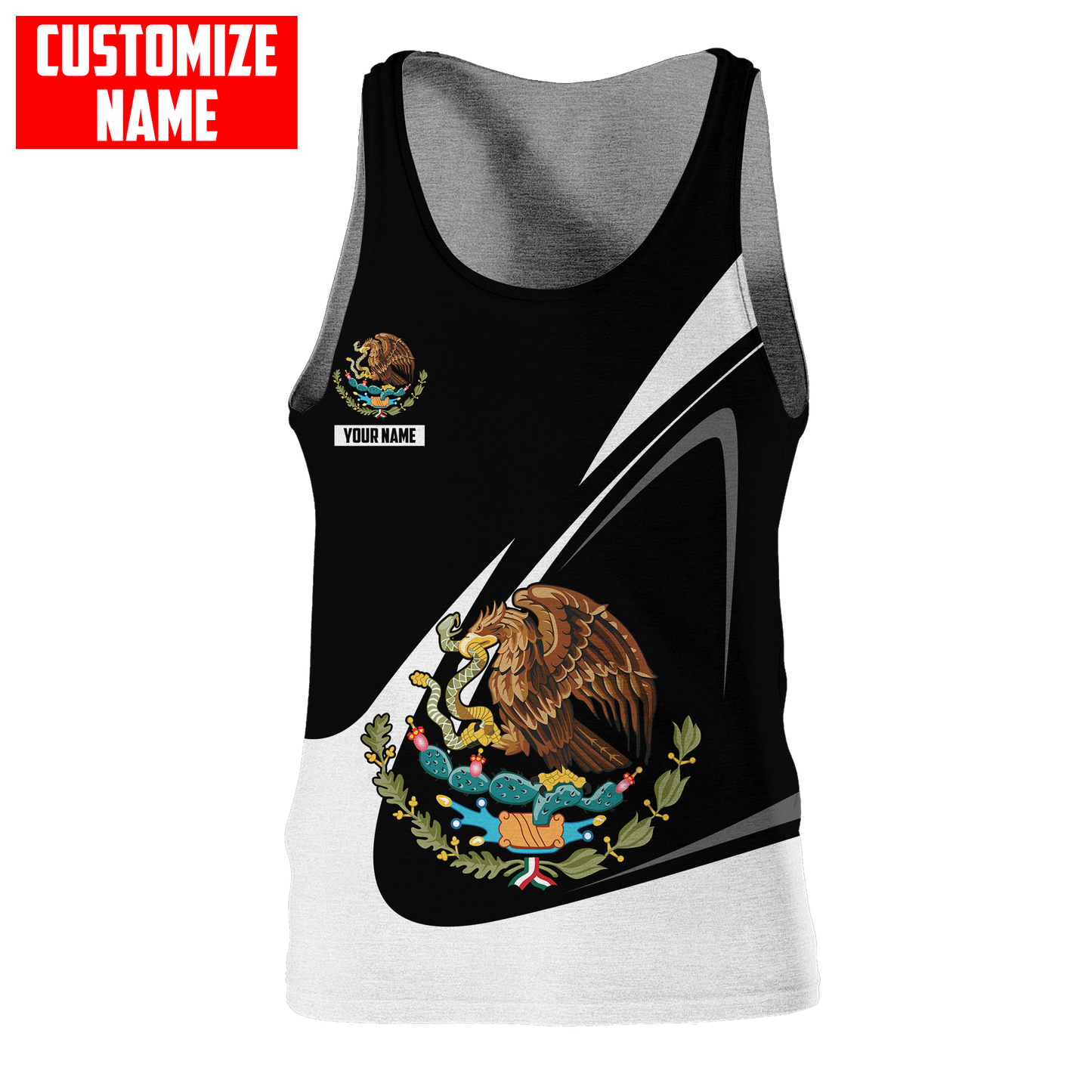 Personalized Name Mexico 3D All Over Printed Unisex Shirts DQB07072101