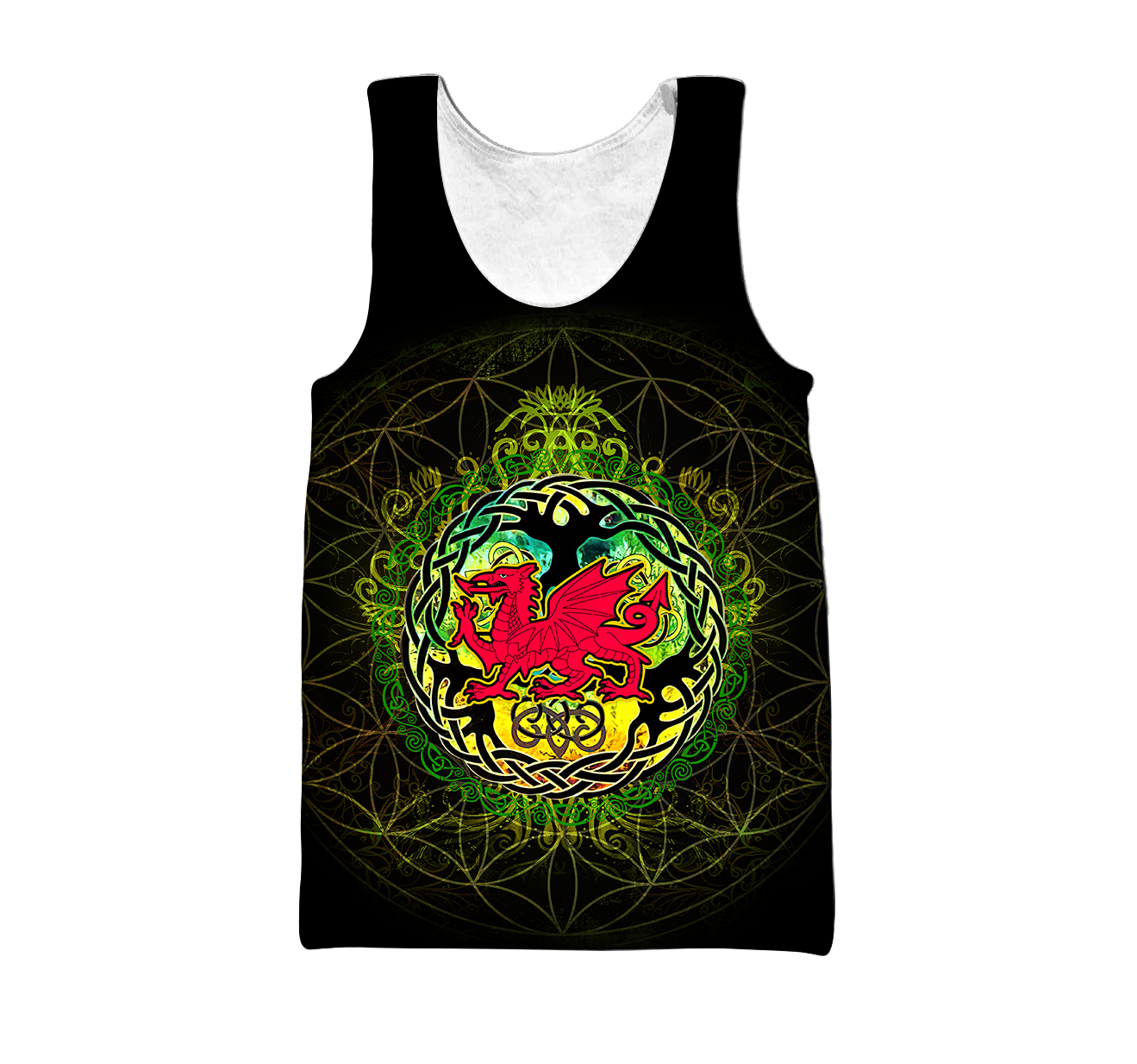 Celtic Wales Dragon Tattoo Hoodie For Men And Women