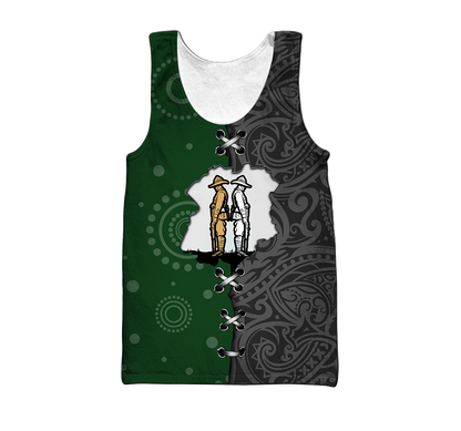 Tmarc Tee Remembrance Australia and Kiwi Soldier 3D print shirts