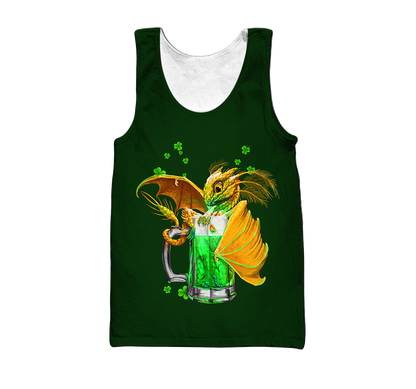Customize Name Dragon Irish Hoodie For Men And Women MH25022102