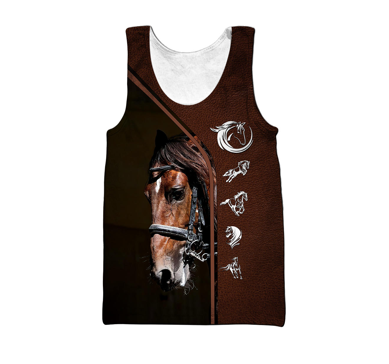 Premium Love Horse 3D All Over Printed Unisex Shirts