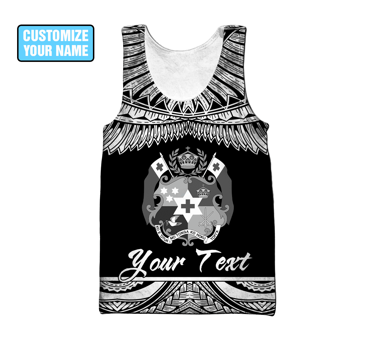 Polynesian Tattoo Tong A Unisex Shirts Personalize Name
