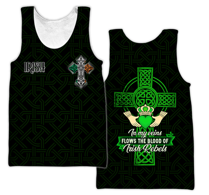 Irish Rebels 3D All Over Printed Shirts For Men and Women