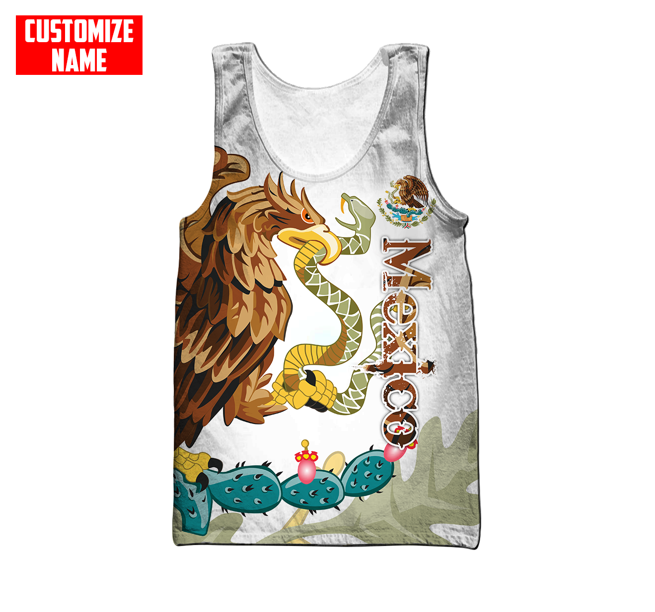 Persionalized Mexico 3D All Over Printed Unisex Shirts DQB25062101