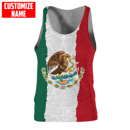 Personalized Name Mexico 3D All Over Printed Unisex Shirts DQB10072101