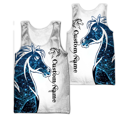 Personalized Name Horse 3D All Over Printed Unisex Shirts