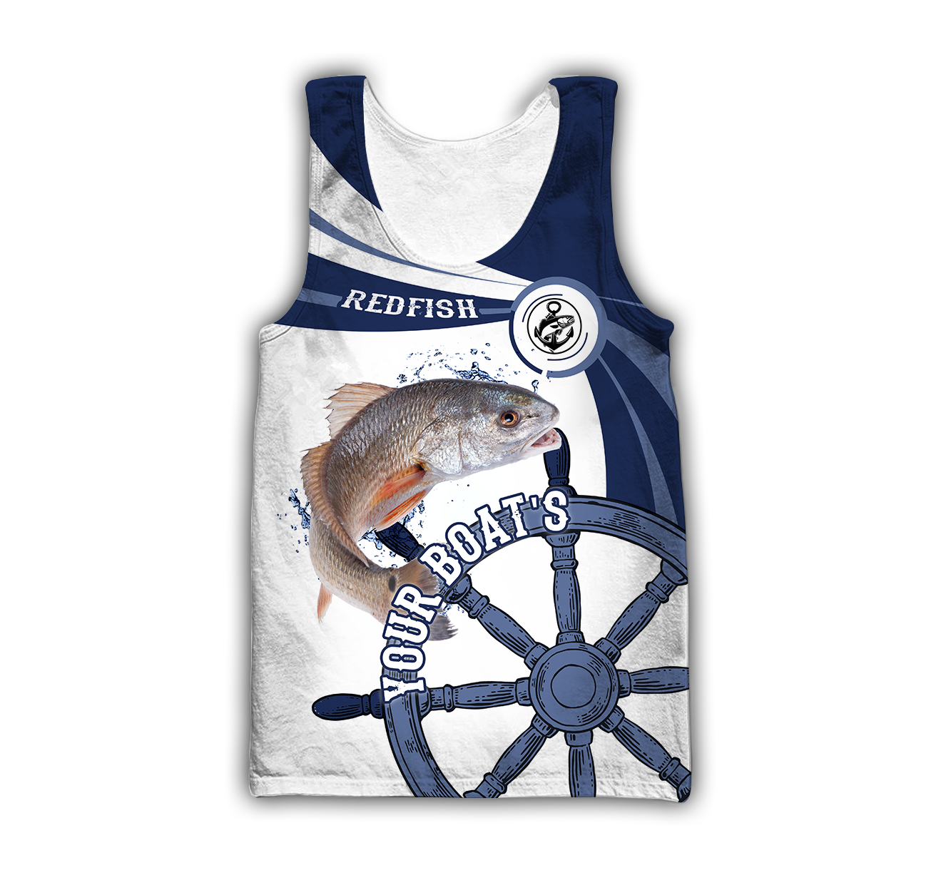 Custom name Redfish fishing boat team Catch and Release 3D Design print shirts