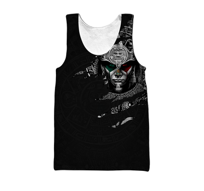 Personalized Name Aztec Mexico 3D All Over Printed Hoodie
