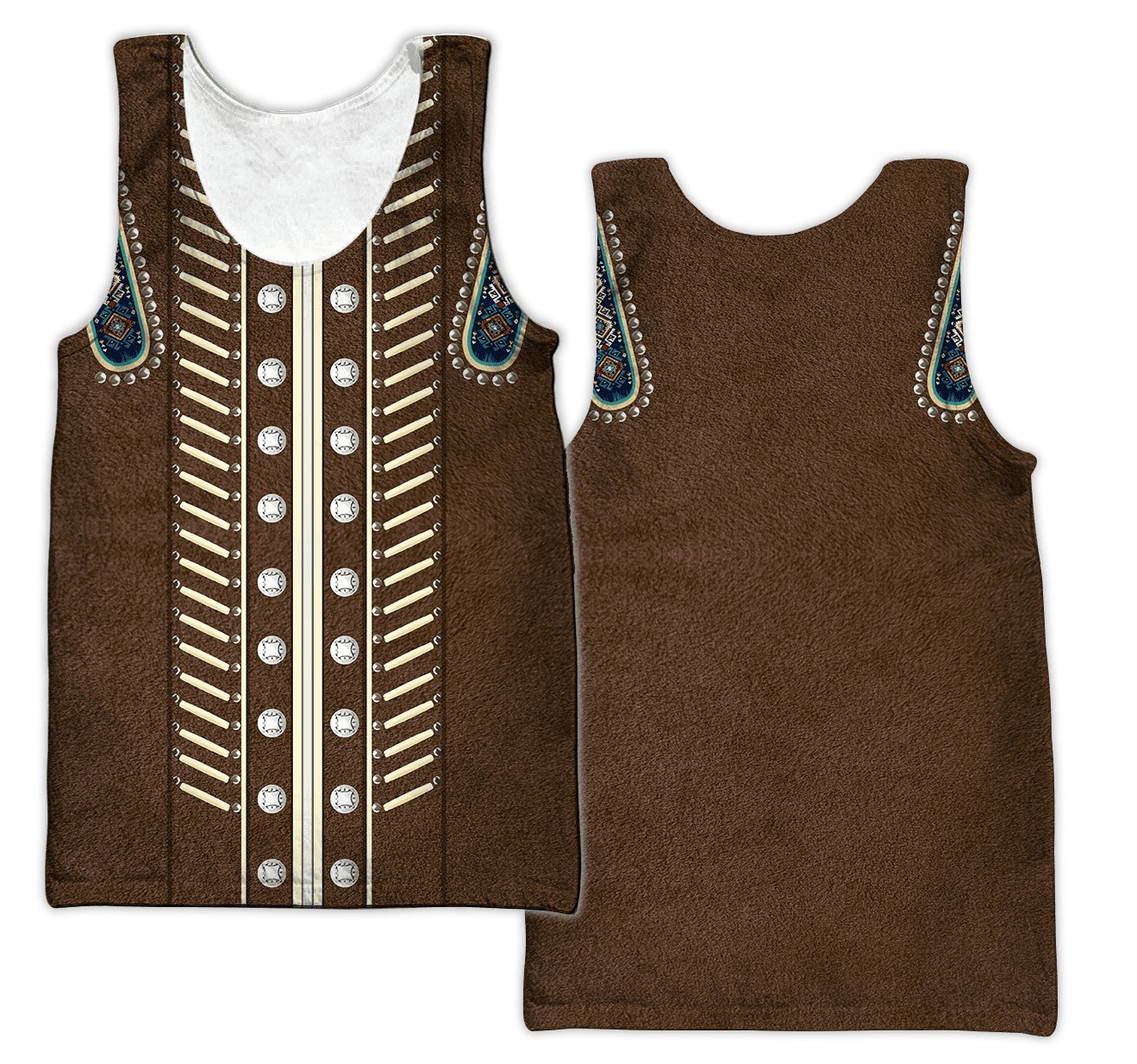 Cowboy Jacket No20 Cosplay 3D Over Printed Unisex Deluxe Hoodie ML