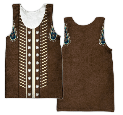 Cowboy Jacket No20 Cosplay 3D Over Printed Unisex Deluxe Hoodie ML