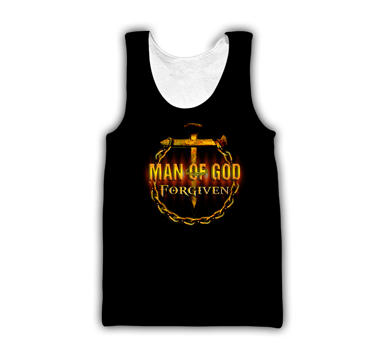 Man of God Forgiven - T-Shirt Style for Men and Women