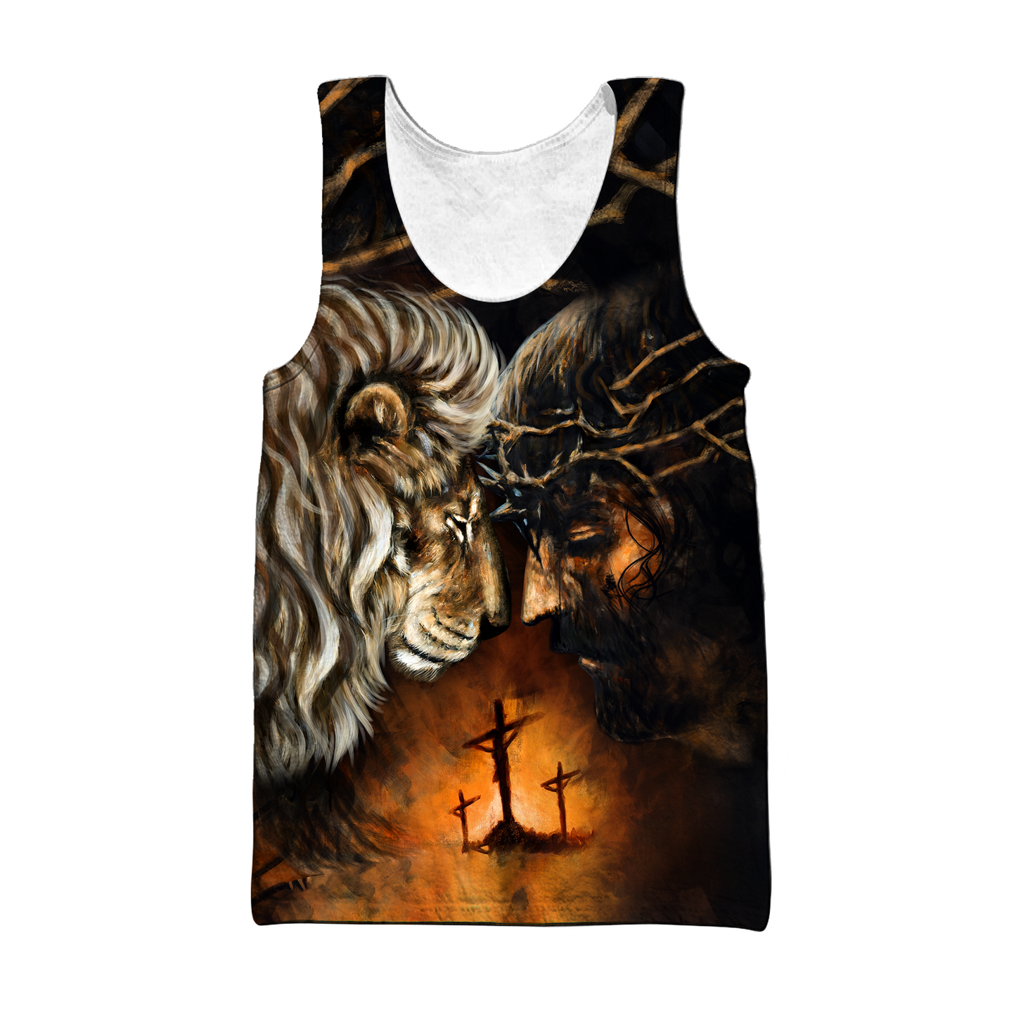 Christian Jesus Lion 3D All Over Printed Shirts