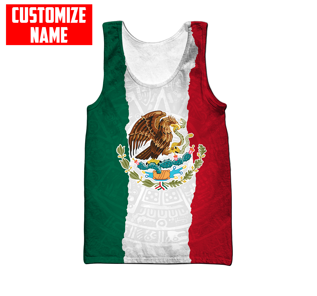 Personalized Name Mexico 3D All Over Printed Unisex Shirts DQB10072101