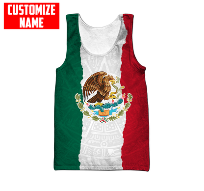 Personalized Name Mexico 3D All Over Printed Unisex Shirts DQB10072101