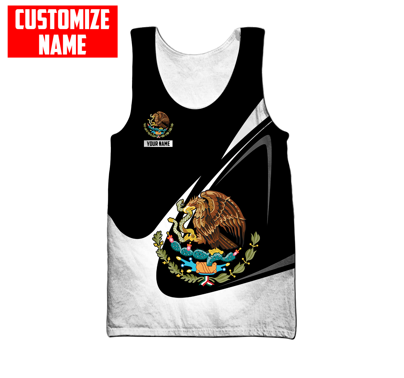 Personalized Name Mexico 3D All Over Printed Unisex Shirts DQB07072101